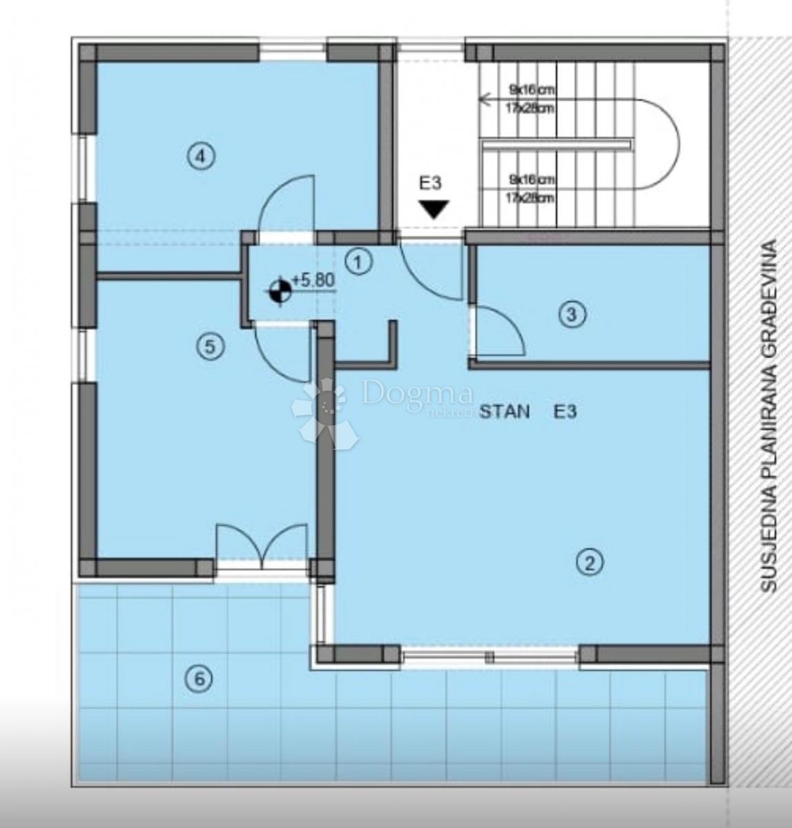 Stanovanje Medulin, 65,78m2