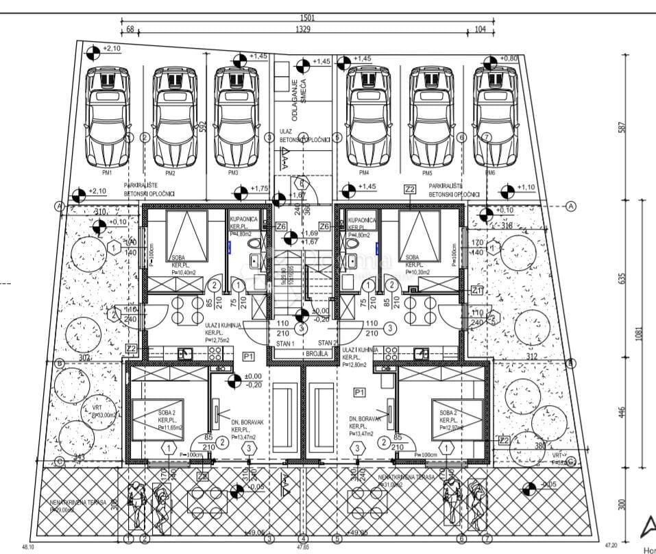 PRIMOŠTEN - VRHUNSKA LOKACIJA, STANOVANJE V PRITLIČJU