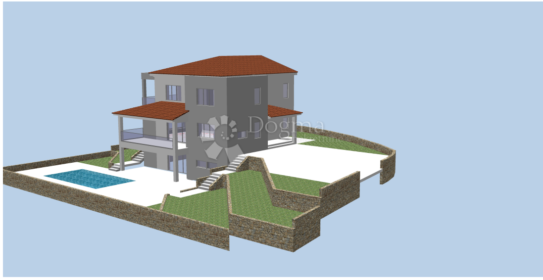 GRADBENO ZEMLJIŠČE KRNICA 780M2