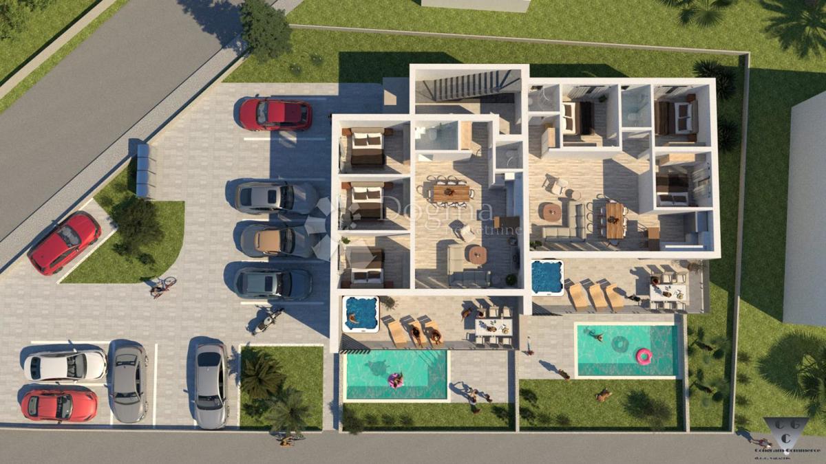 Apartma Ljubač, Ražanac, 102,17m2