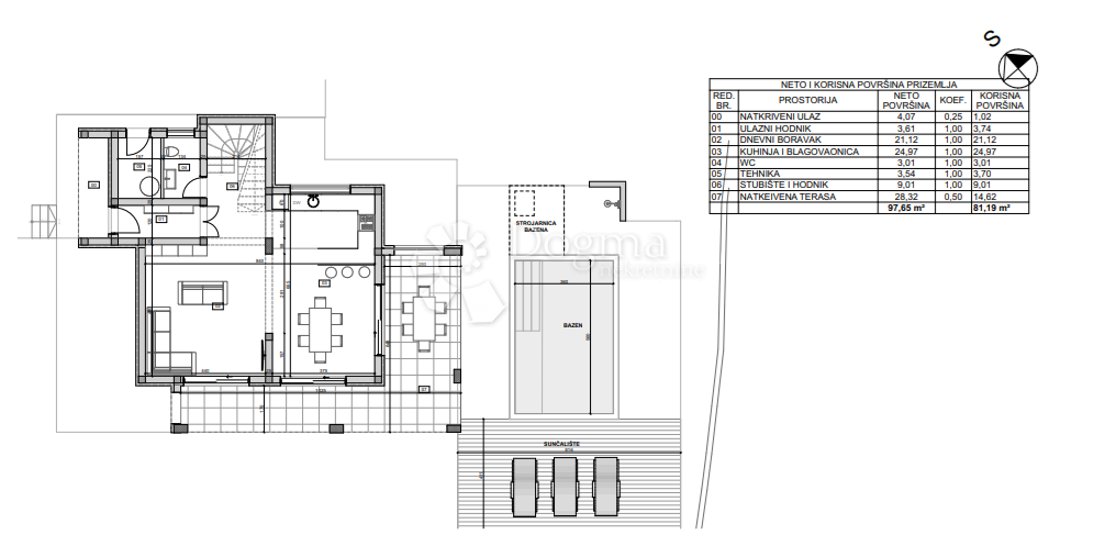 Hiša Vodice, 191,62m2