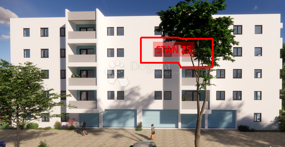 Stanovanje Monvidal, Pula, 54,96m2