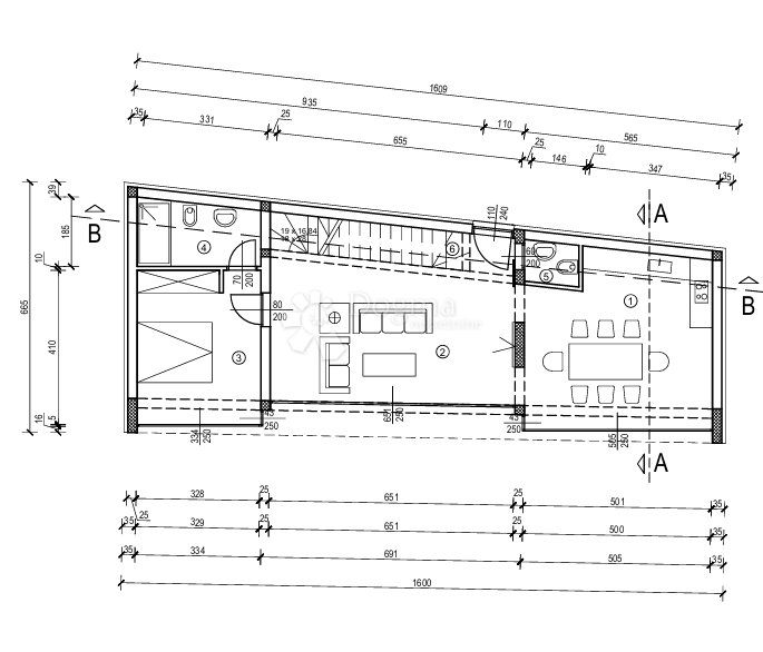 Hiša Crikvenica, 148,25m2