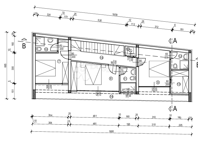 Hiša Crikvenica, 148,25m2