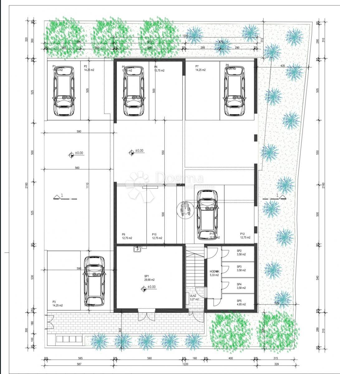 Stanovanje Vela Luka, 43,96m2