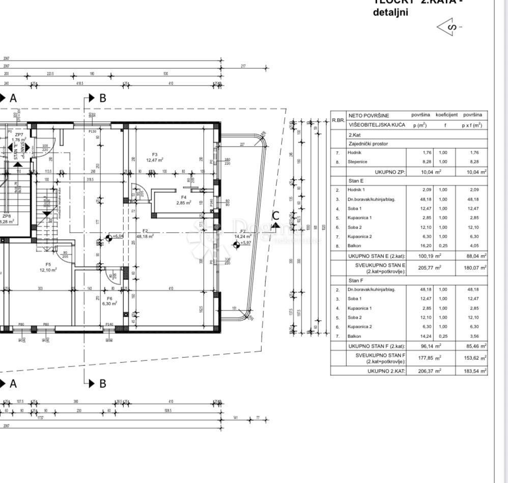 Stanovanje Rovinj, 153,62m2