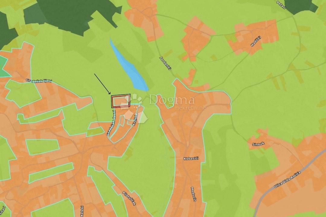 Zazidljivo zemljišče Markuševec, Podsljeme, 1.800m2