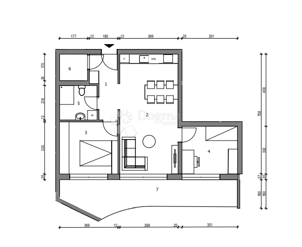 Stanovanje Sloboština, Novi Zagreb - Istok, 80,72m2
