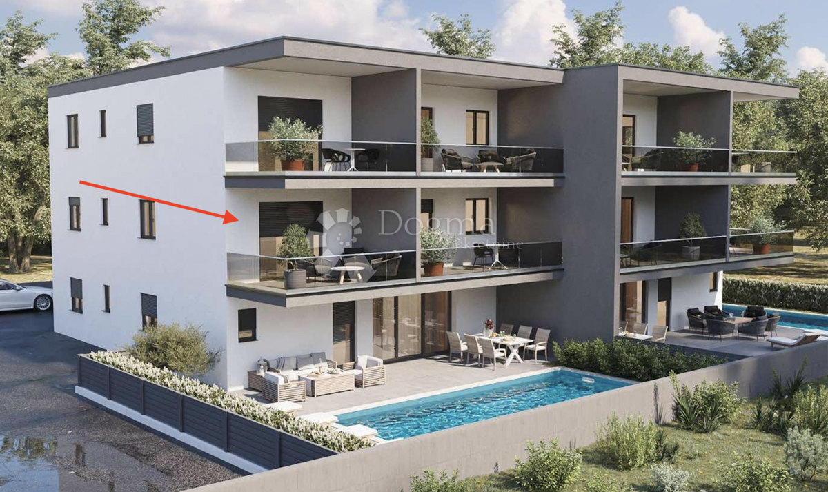 Stanovanje Novigrad, 81,22m2