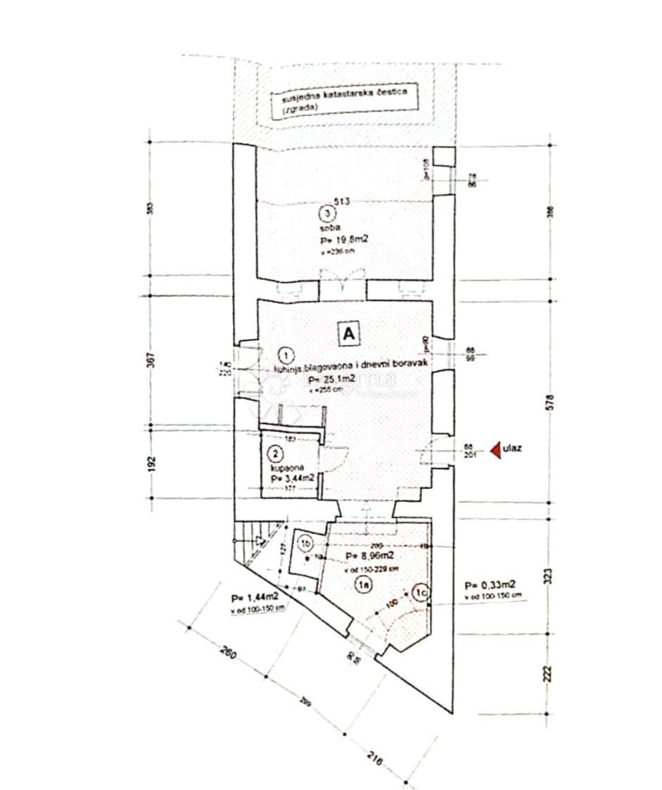 Apartma Baška, 60m2