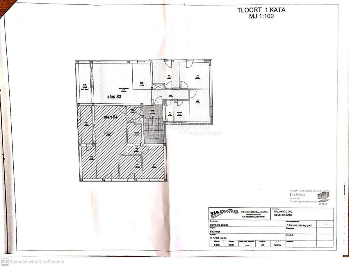 Stanovanje Plovanija, Zadar, 80,84m2