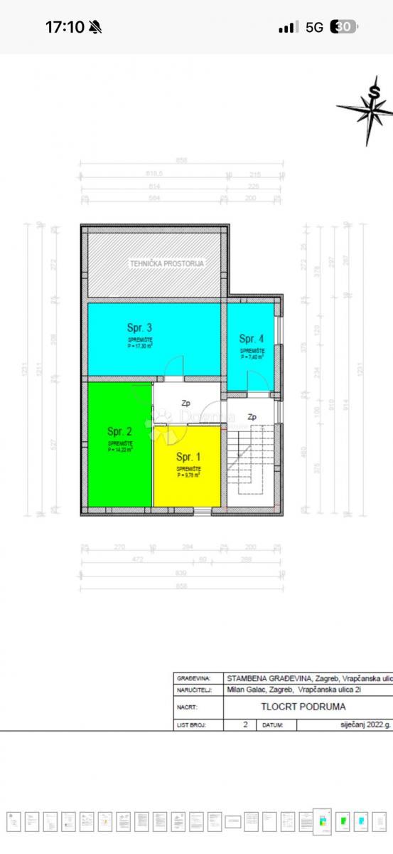 Stanovanje Donje Vrapče, Stenjevec, 69m2