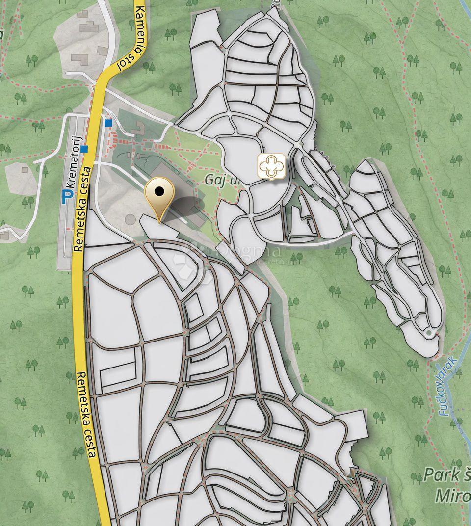 Grobnica Mirogoj, Gornji Grad - Medveščak, 2m2