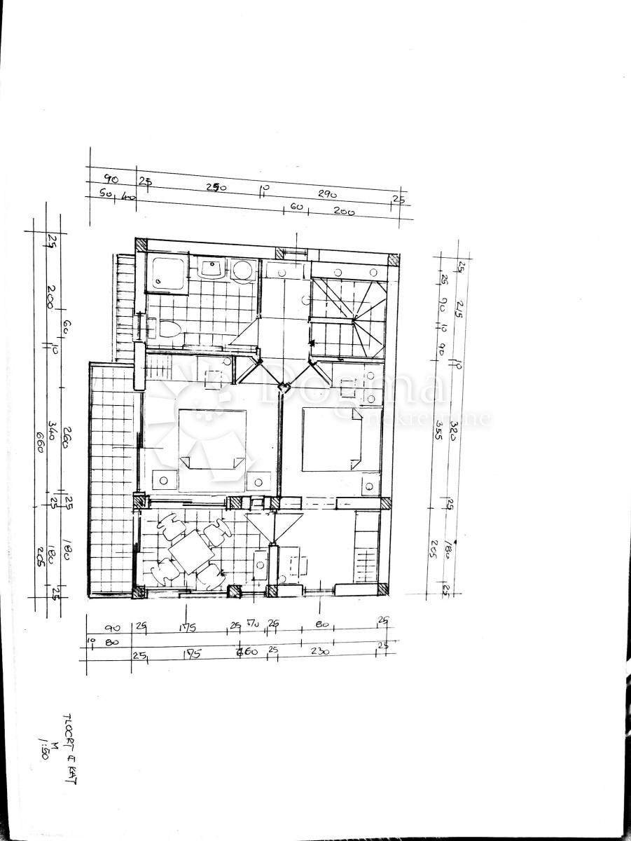 Hiša Batomalj, Baška, 86m2
