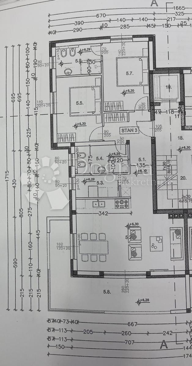 Stanovanje Peroj, Vodnjan, 99,20m2