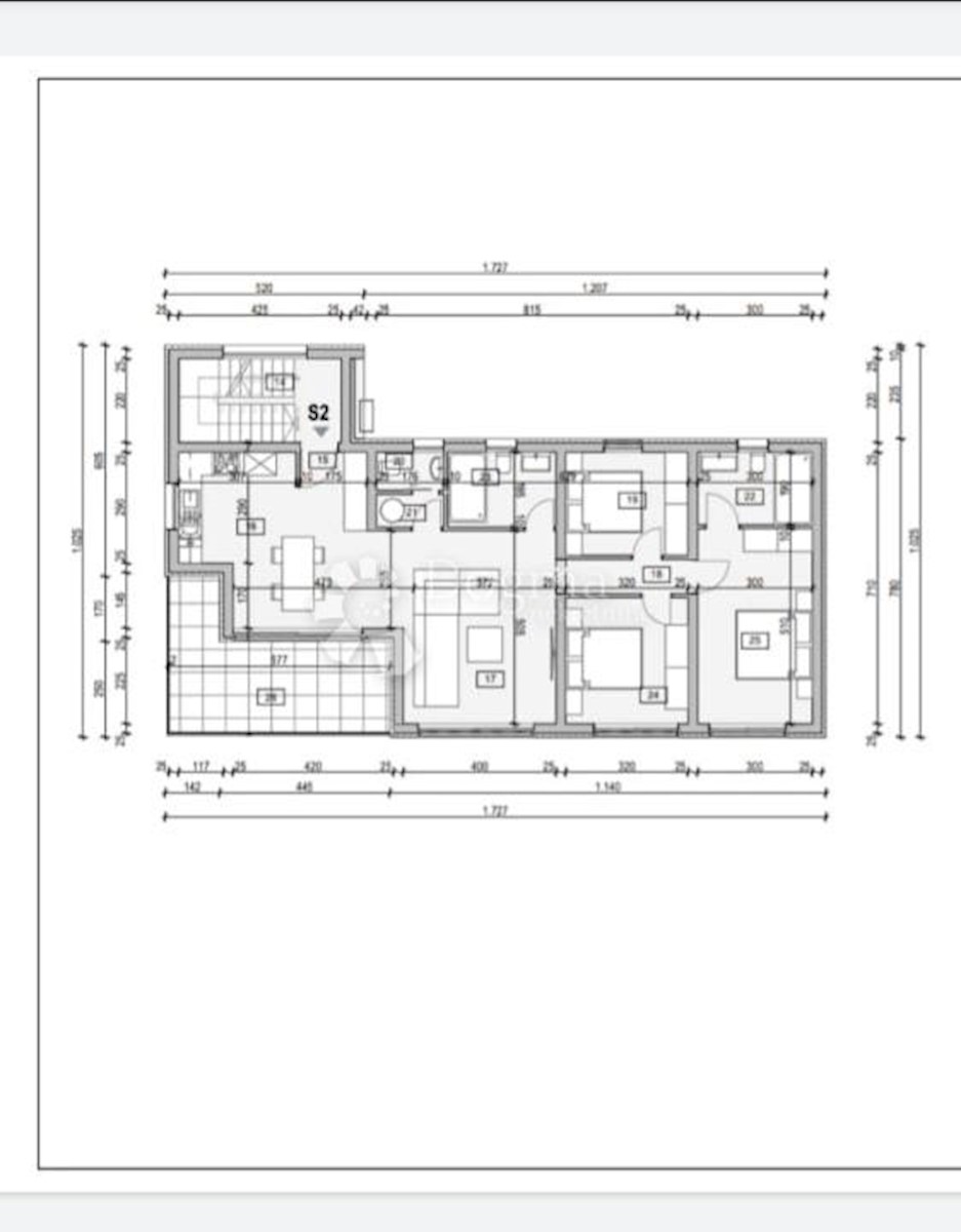 Stanovanje Vodice, 102,82m2