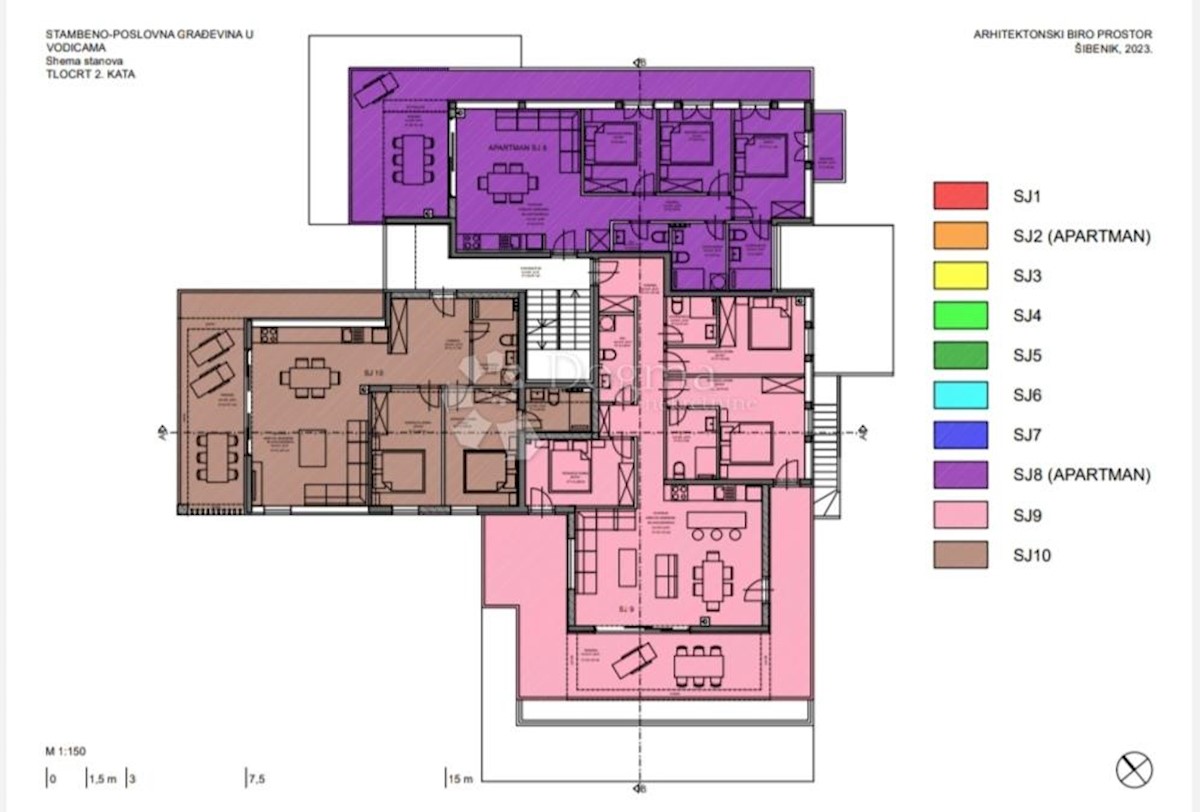 Stanovanje Vodice, 83,01m2