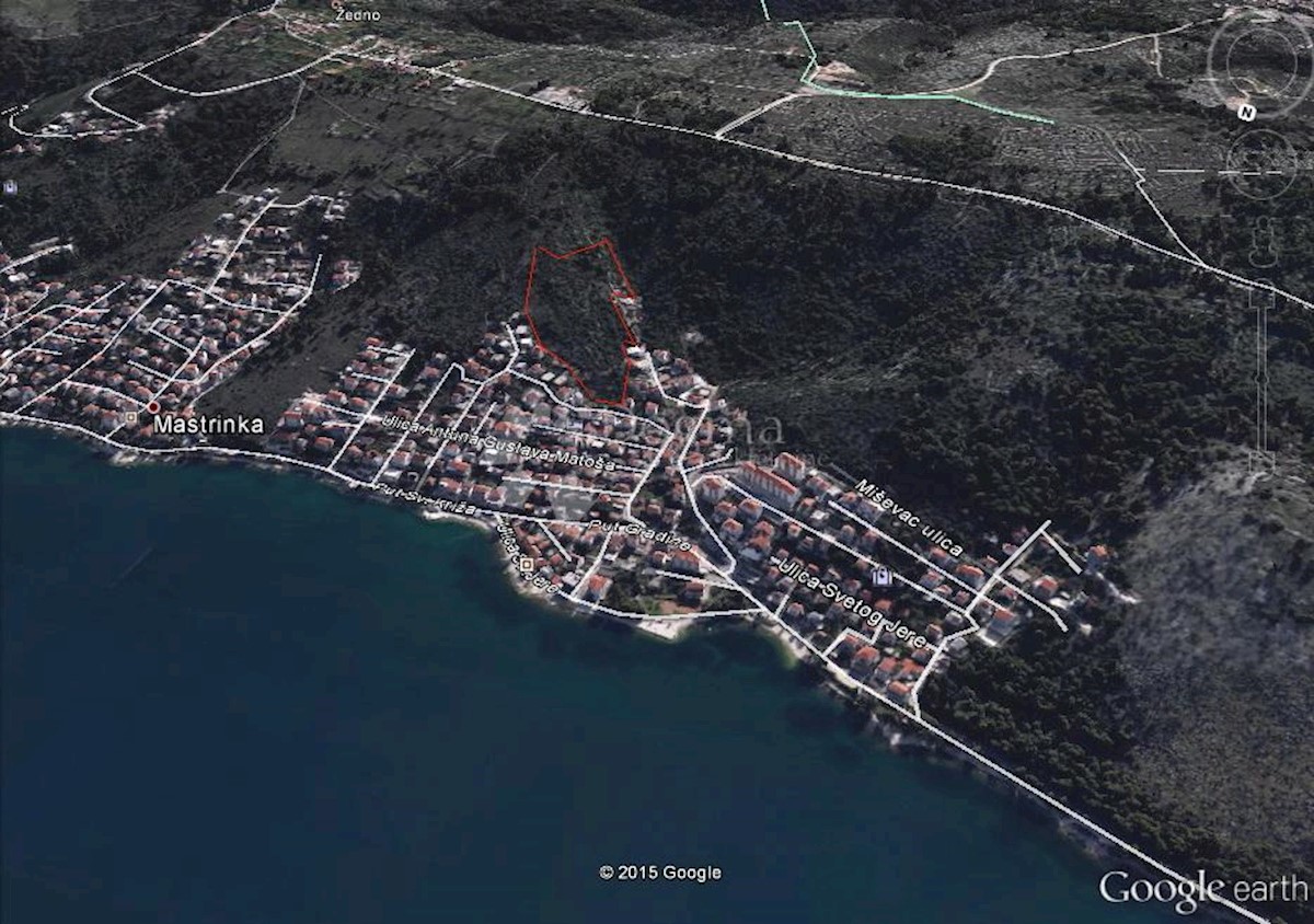 Zemljišče Čiovo, Trogir, 25.545m2