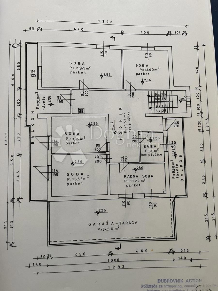 Hiša Broce, Ston, 235,80m2