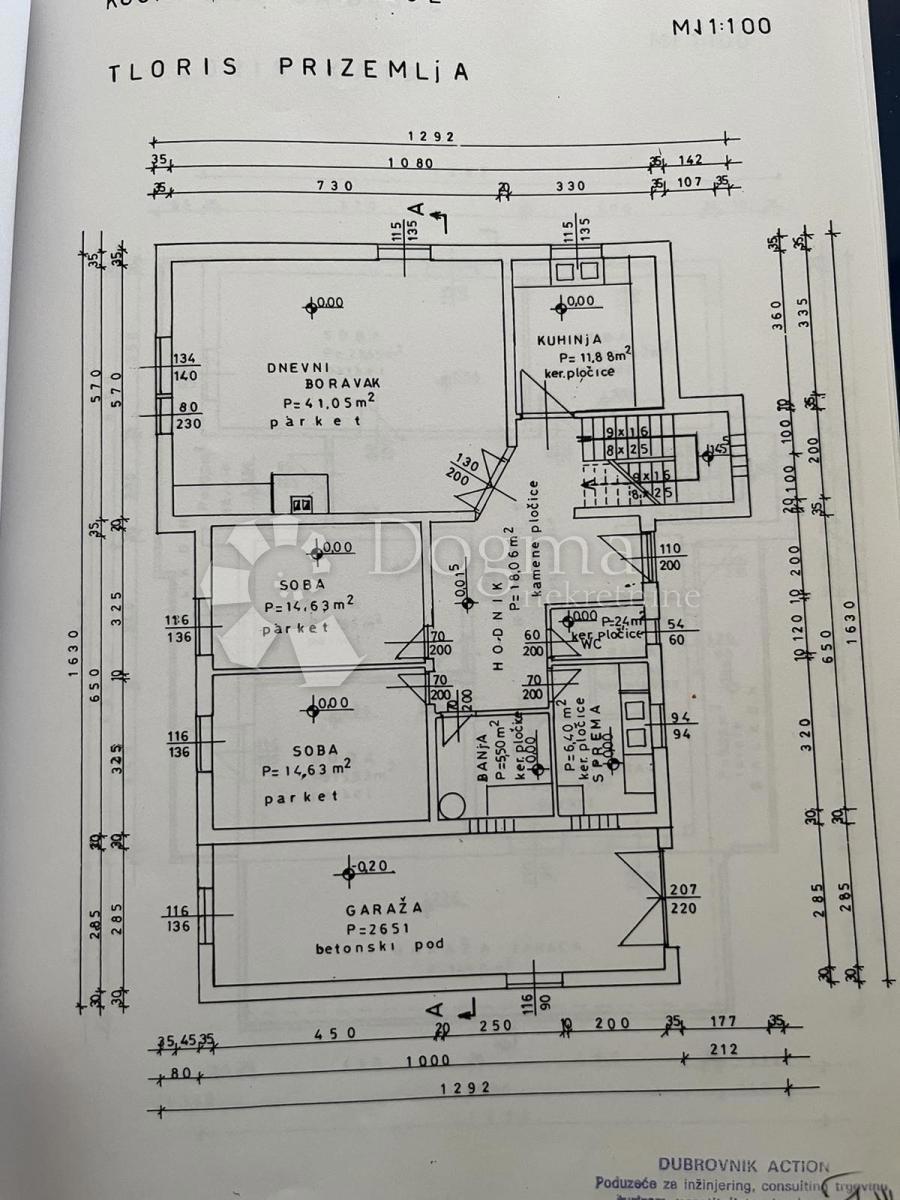 Hiša Broce, Ston, 235,80m2