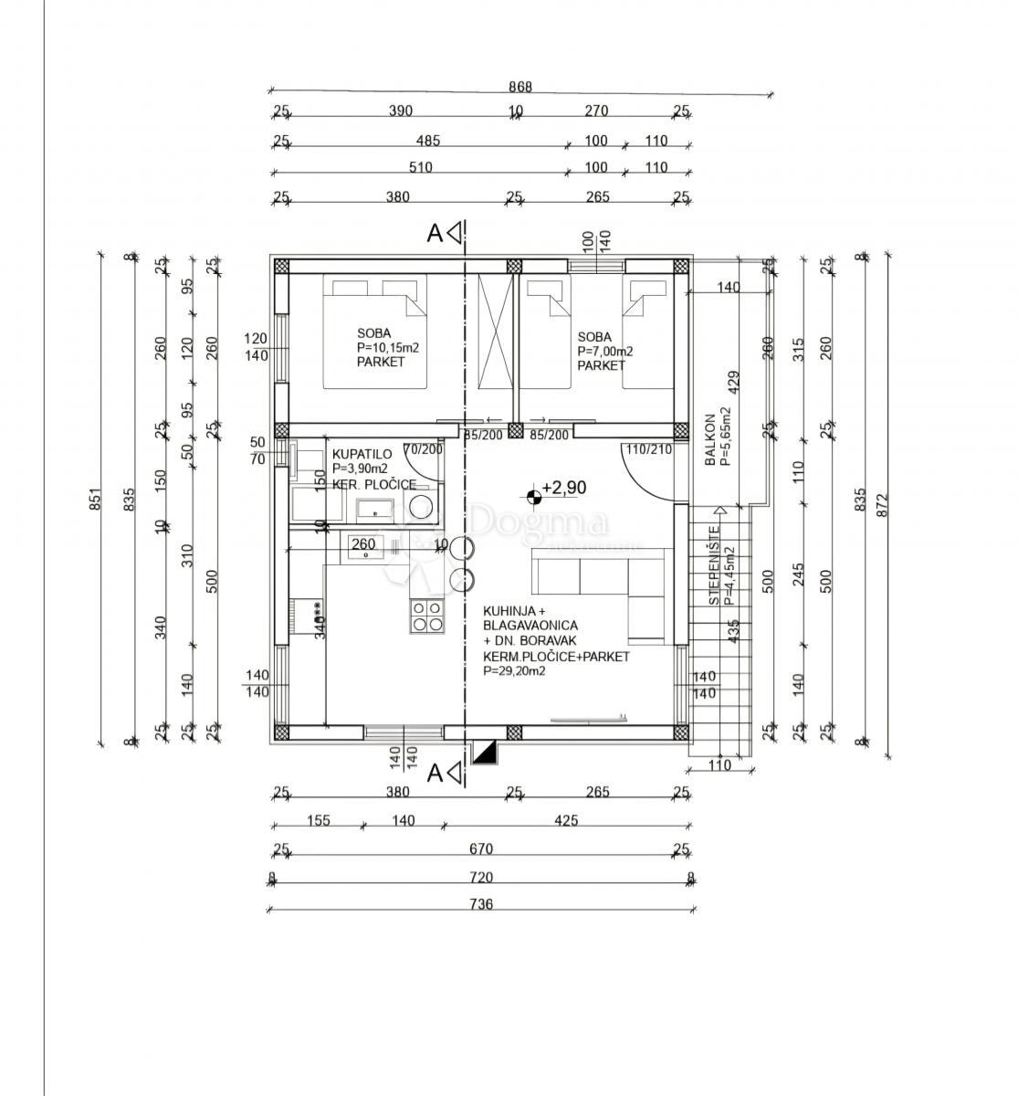 Zemljišče Vezac, Primošten, 311m2