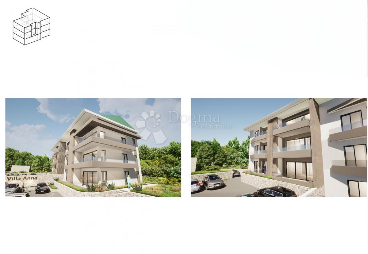 Stanovanje Ika, Opatija - Okolica, 46,20m2