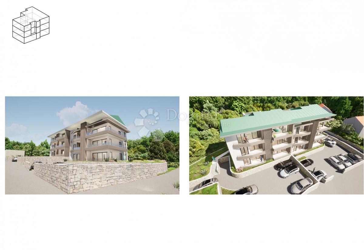 Stanovanje Ika, Opatija - Okolica, 46,20m2