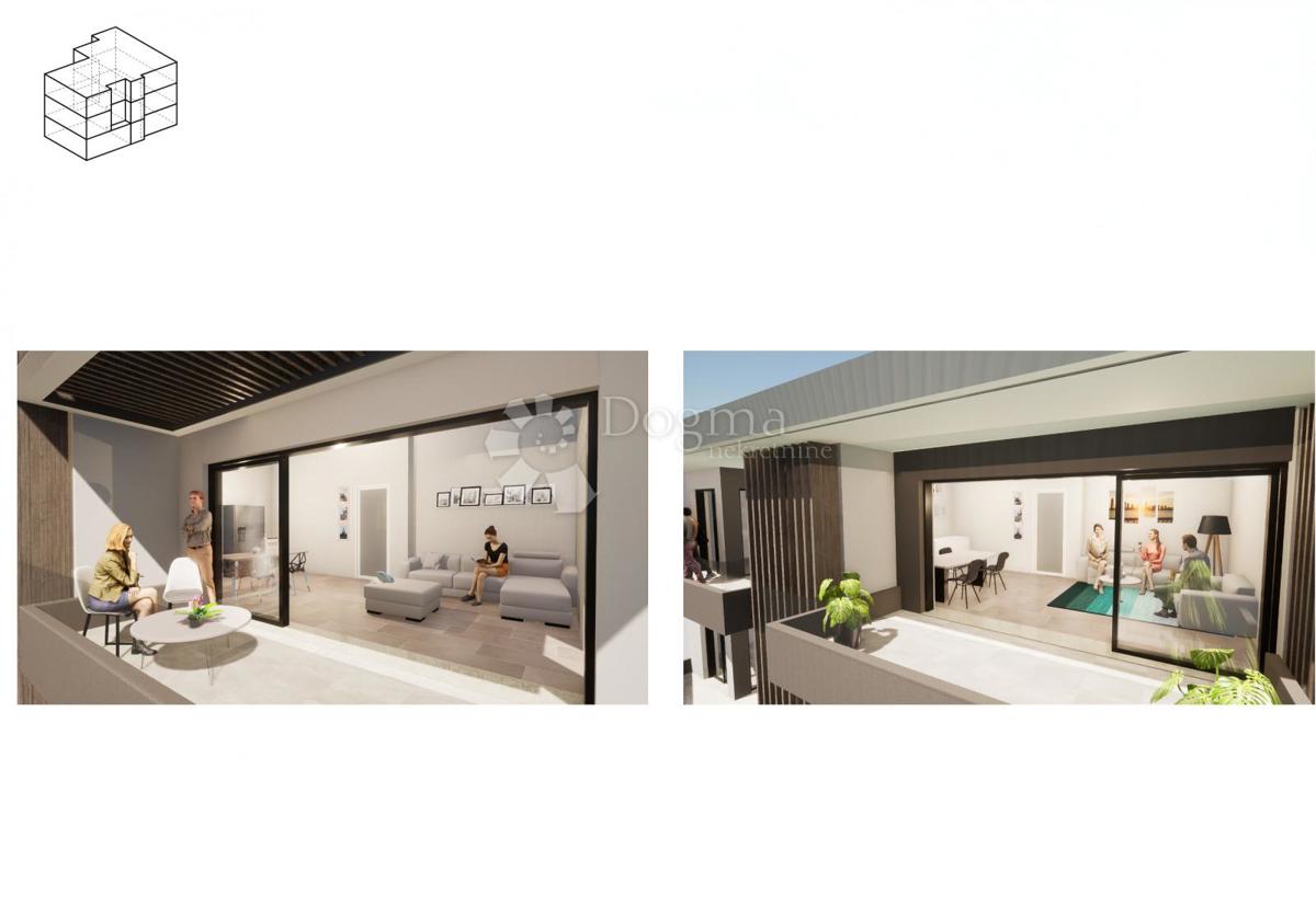 Stanovanje Ika, Opatija - Okolica, 46,20m2