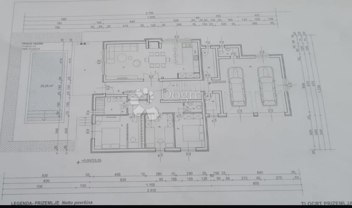 Hiša Mulo, Vrsi, 183,40m2