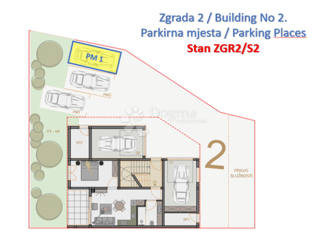 Stanovanje Veli vrh, Pula, 68,63m2