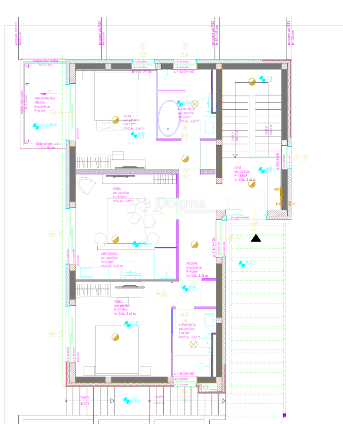 Hiša Rakotule, Karojba, 160m2