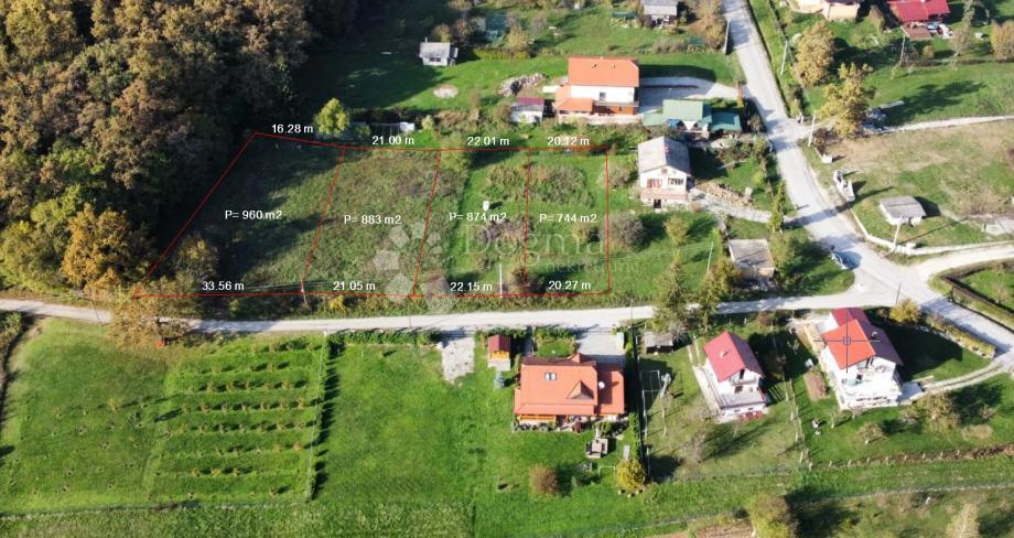 Zazidljivo zemljišče Prhoć, Jastrebarsko - Okolica, 3.487m2