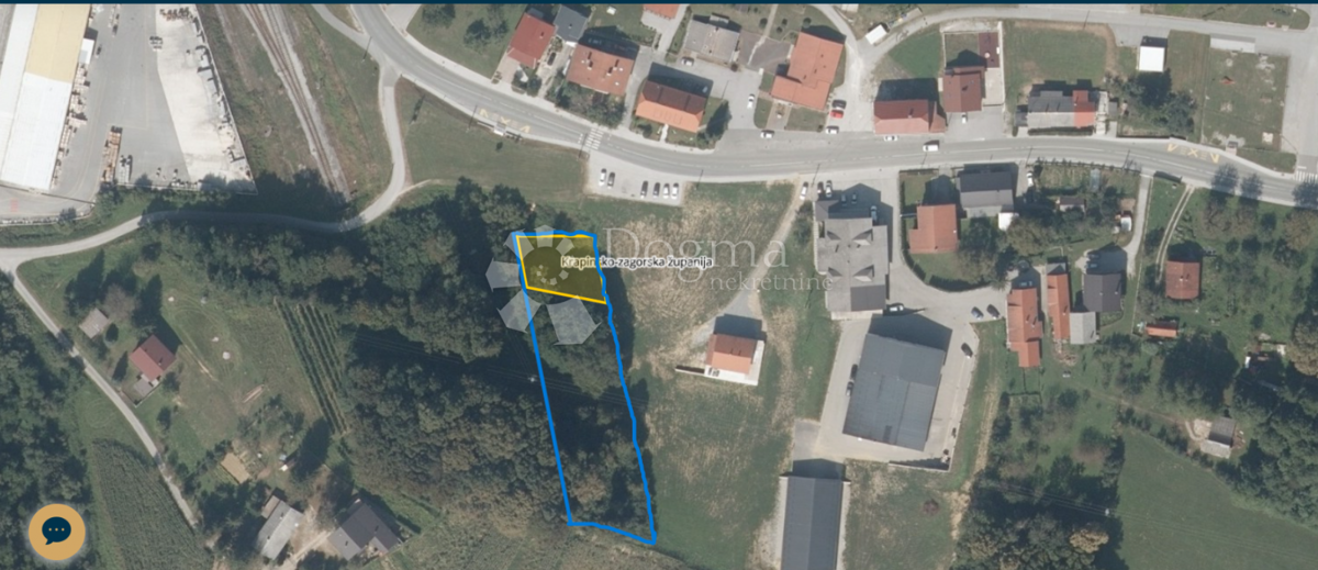 Zazidljivo zemljišče Novi Golubovec, 2.313m2