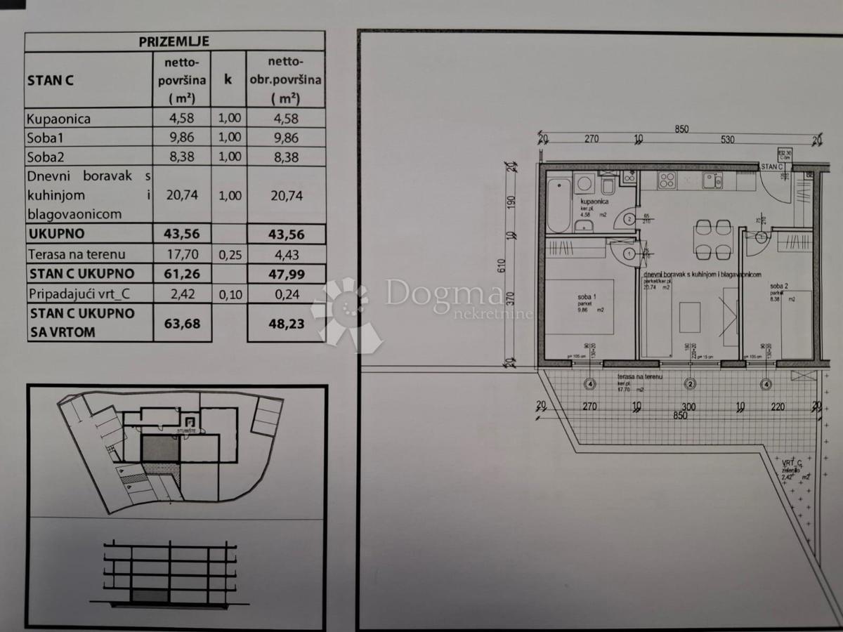 Stanovanje Tar, Tar-Vabriga, 70m2