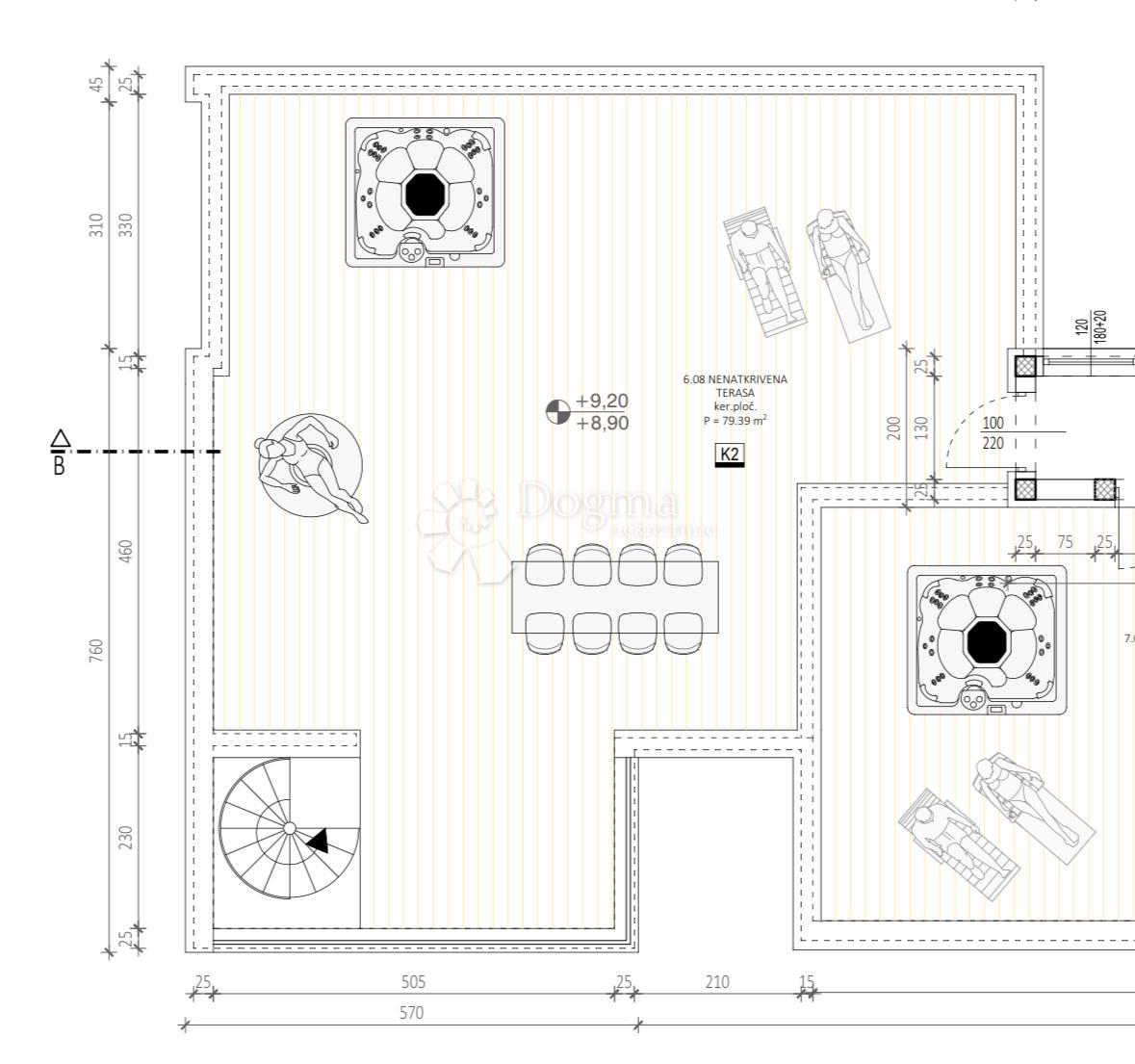 Stanovanje Belafuža, Zadar, 102m2