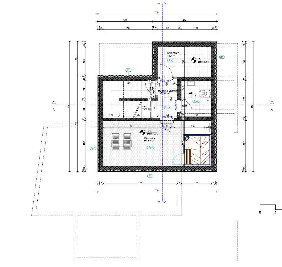 Zazidljivo zemljišče Tinjan, 1.153m2