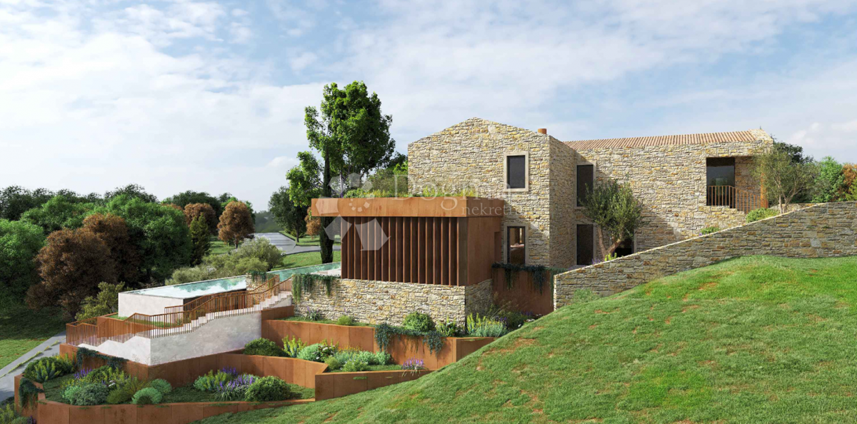 Veliko zazidljivo zemljišče s projektom