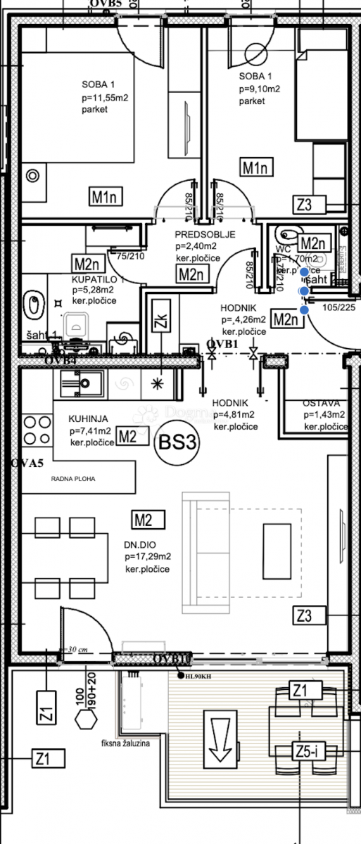 Stanovanje Dugopolje, 25m2