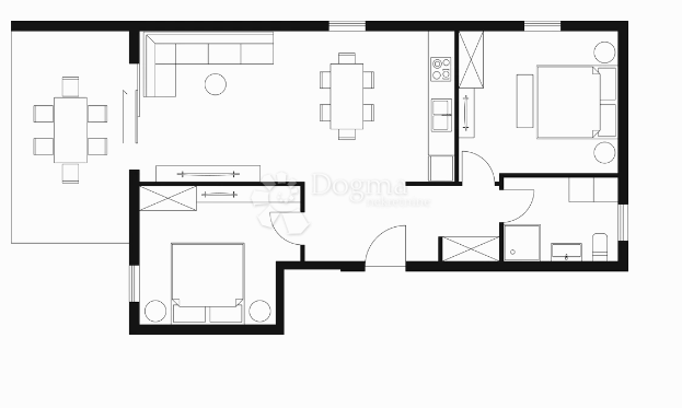 Stanovanje Peroj, Vodnjan, 77,60m2