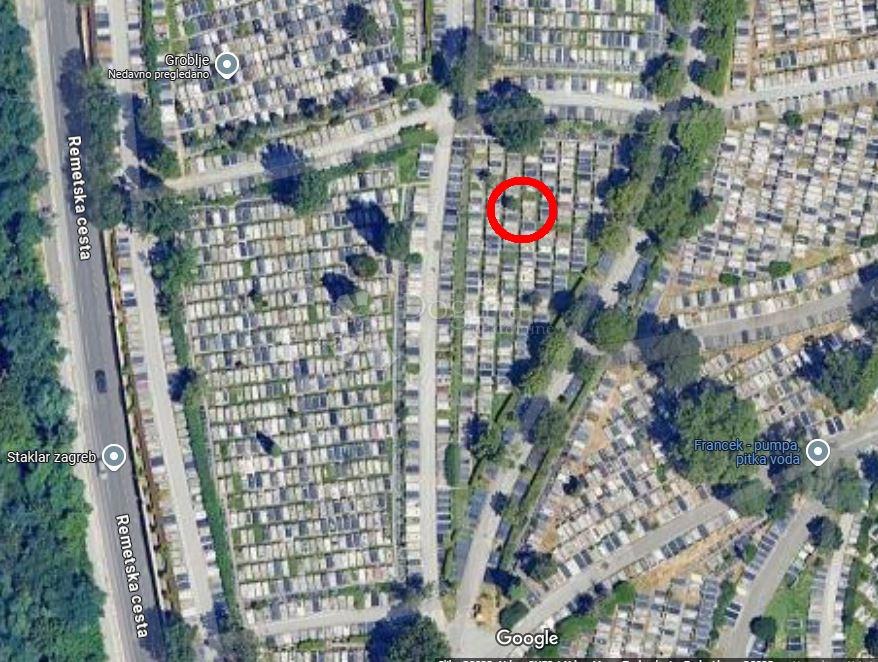 Grobnica Mirogoj, Gornji Grad - Medveščak, 3m2