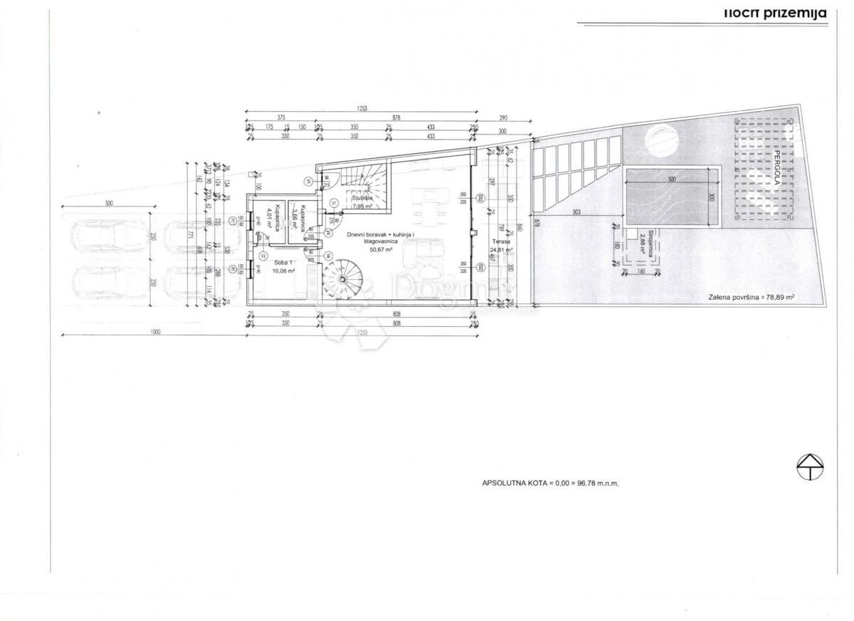 Stavba Tar, Tar-Vabriga, 620m2