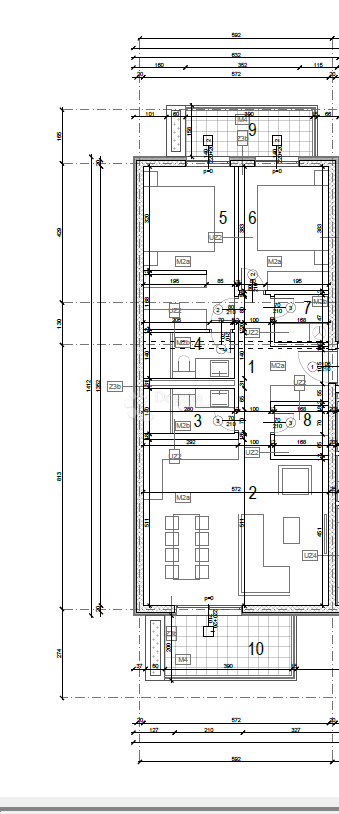 Stanovanje Okrug Gornji, Okrug, 85,83m2 