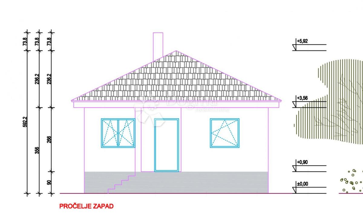 Hiša Zadvorsko, Brezovica, 69,52m2