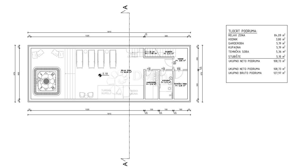 Zazidljivo zemljišče Kanfanar, 937m2