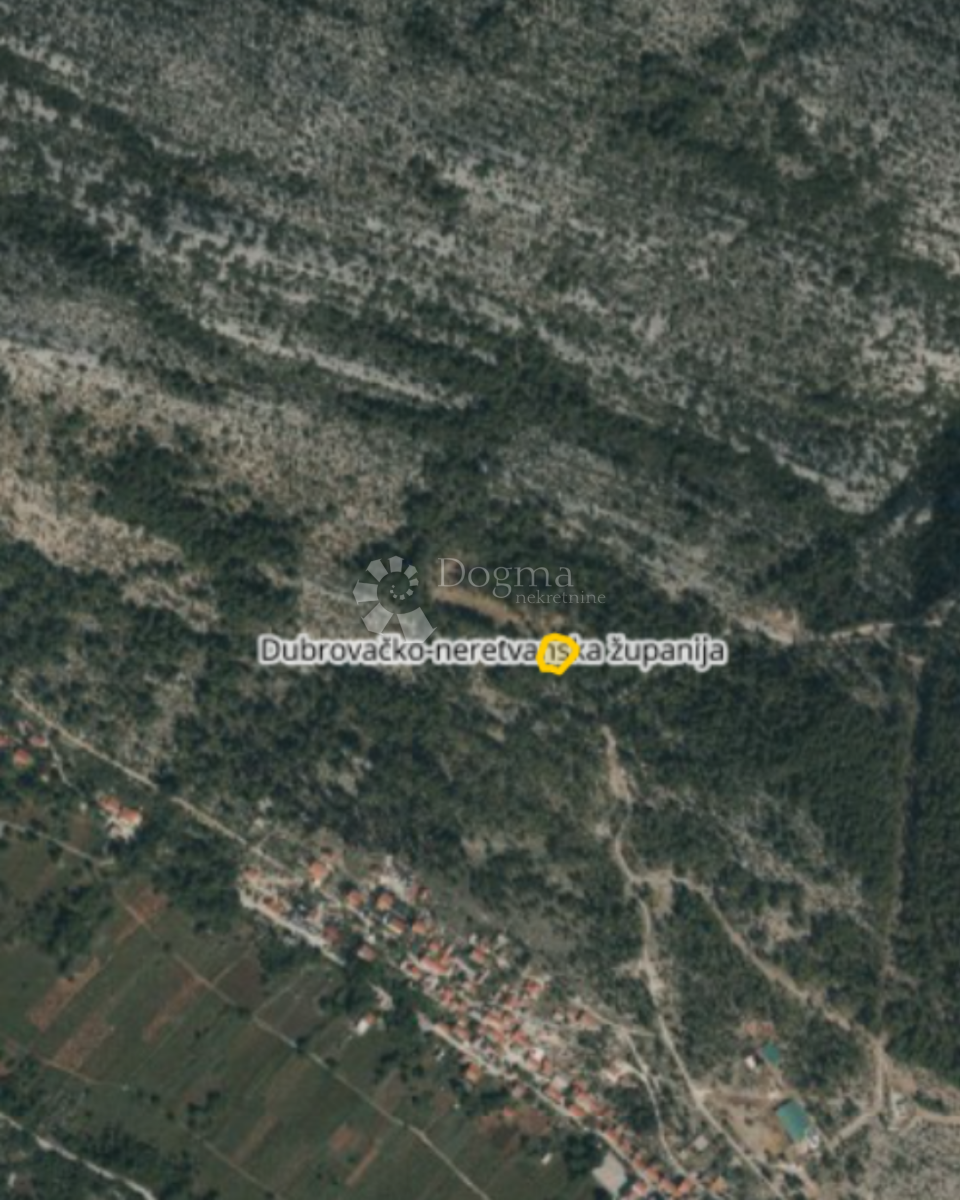 Zazidljivo zemljišče Kuna Pelješka, Orebić, 863m2