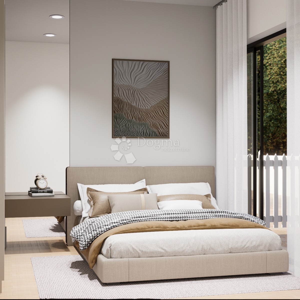 Moderno stanovanje z vrtom v Kaštel Starem - novogradnja v bližini morja