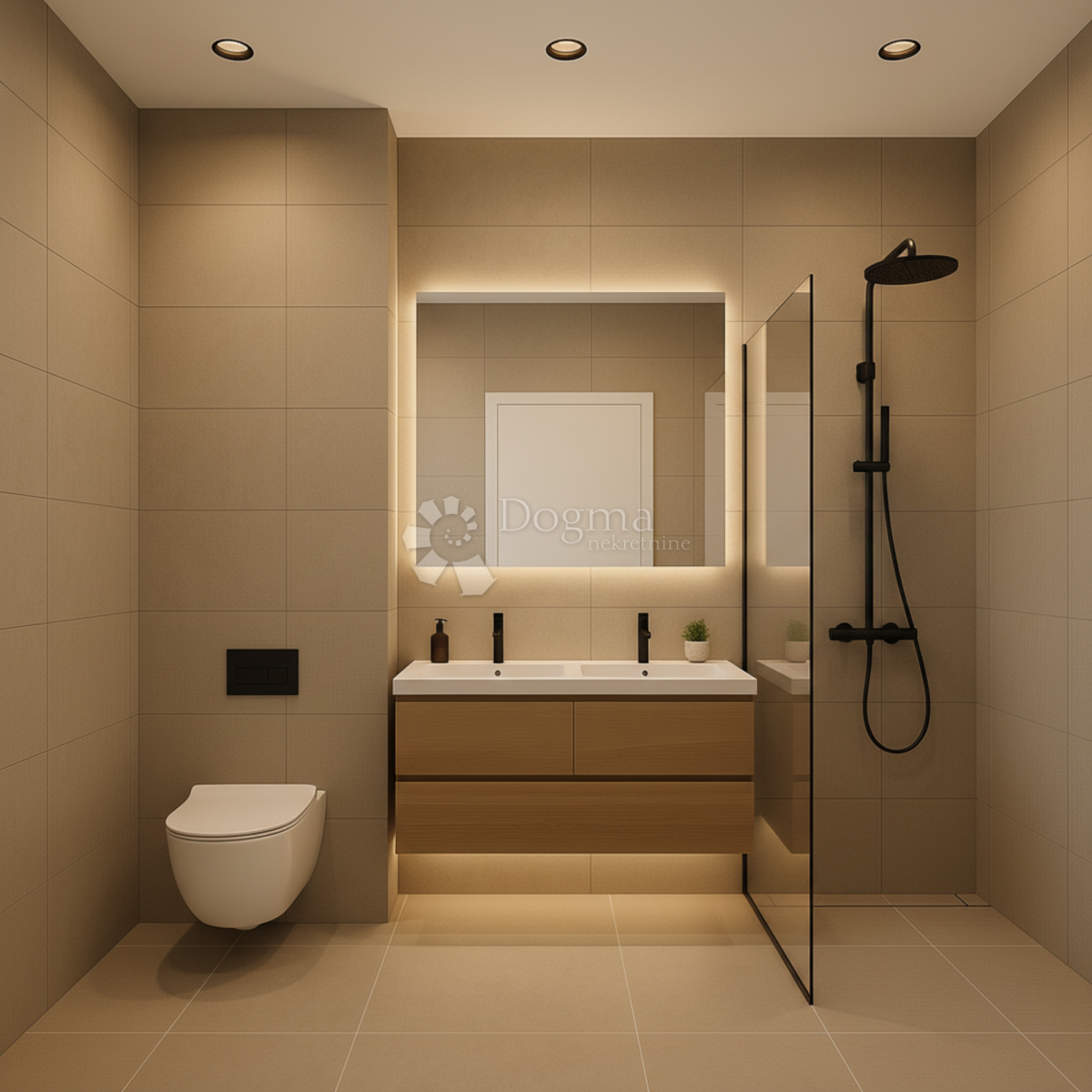 Moderno stanovanje z vrtom v Kaštel Starem - novogradnja v bližini morja