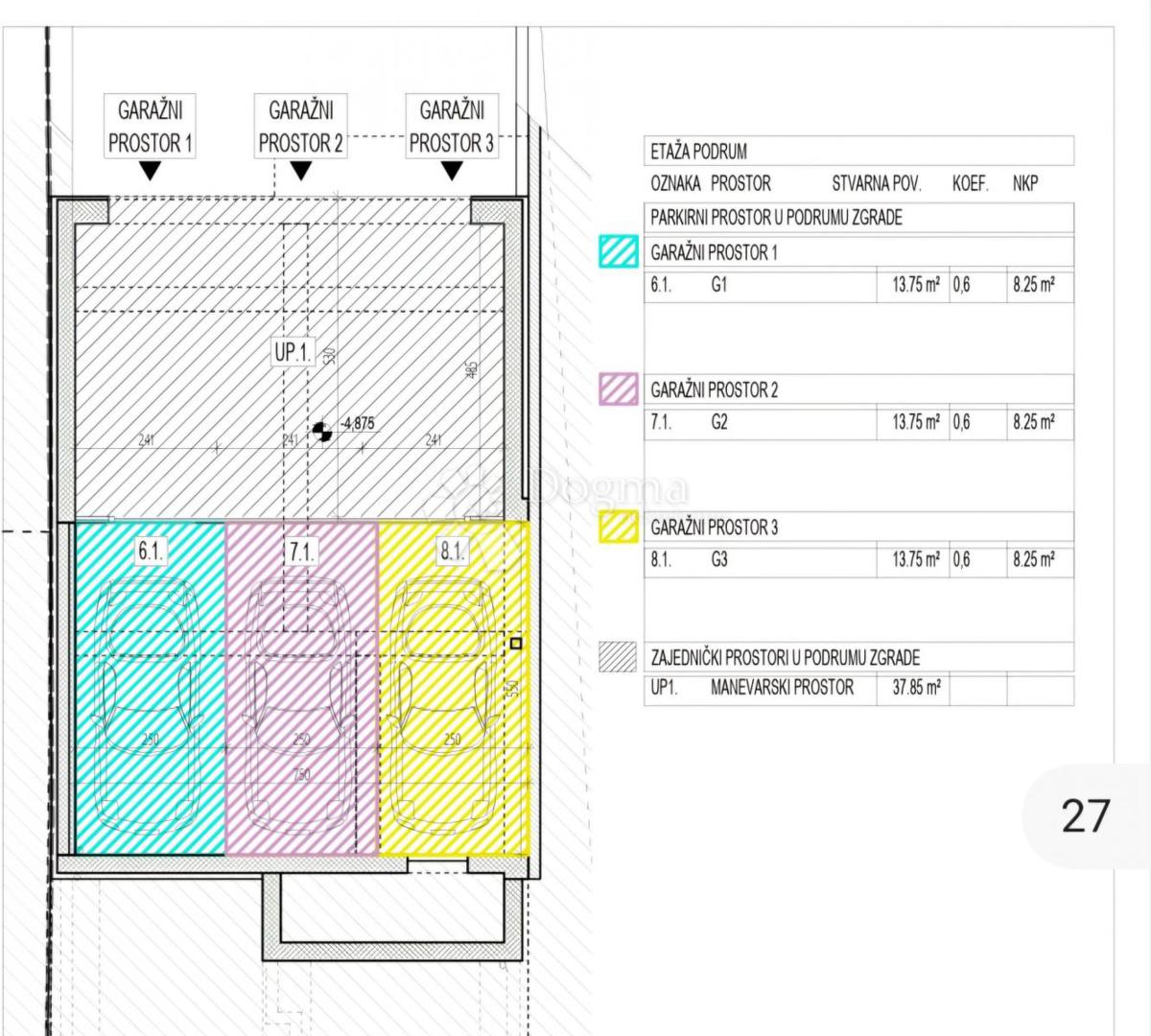 Stanovanje Laščina, Maksimir, 83,27m2