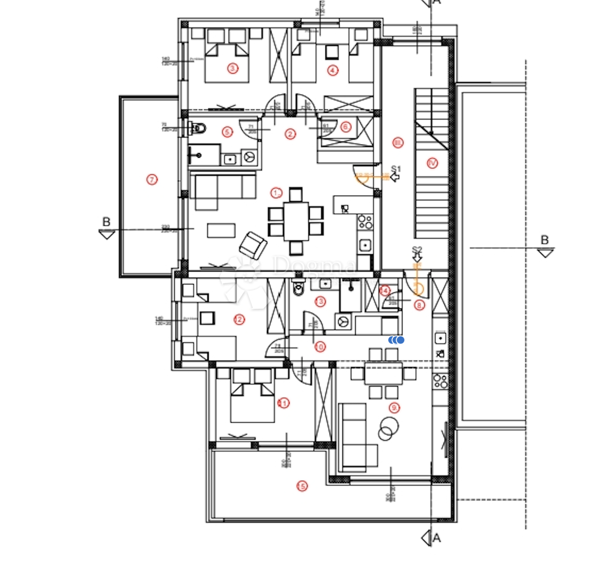 Stanovanje Brodarica, Šibenik - Okolica, 43,52m2