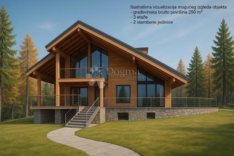 Zazidljivo zemljišče Vrata, Fužine, 10.000m2